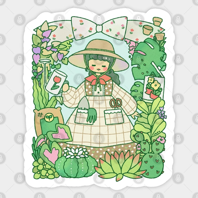 Plant Person Sticker by chichilittle